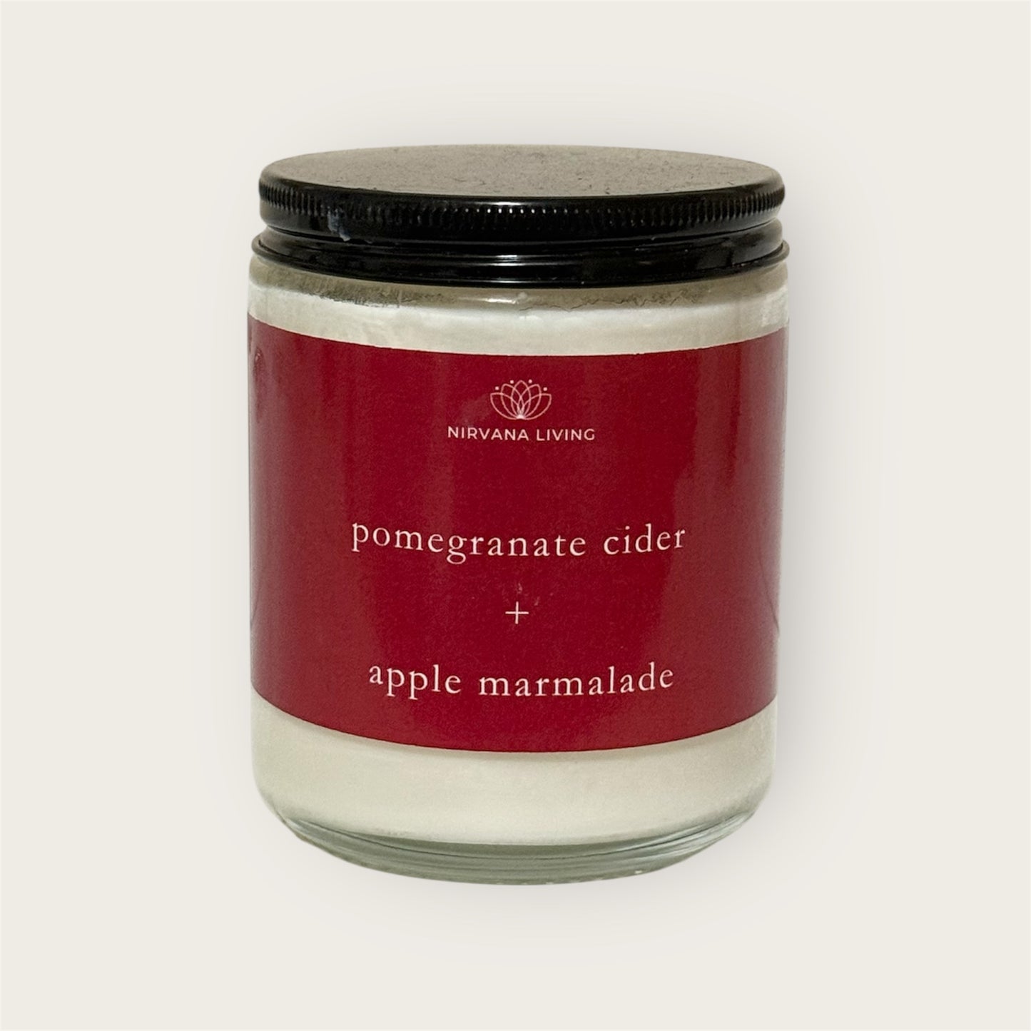 POMEGRANATE CIDER + APPLE MARMALADE 7OZ CANDLE