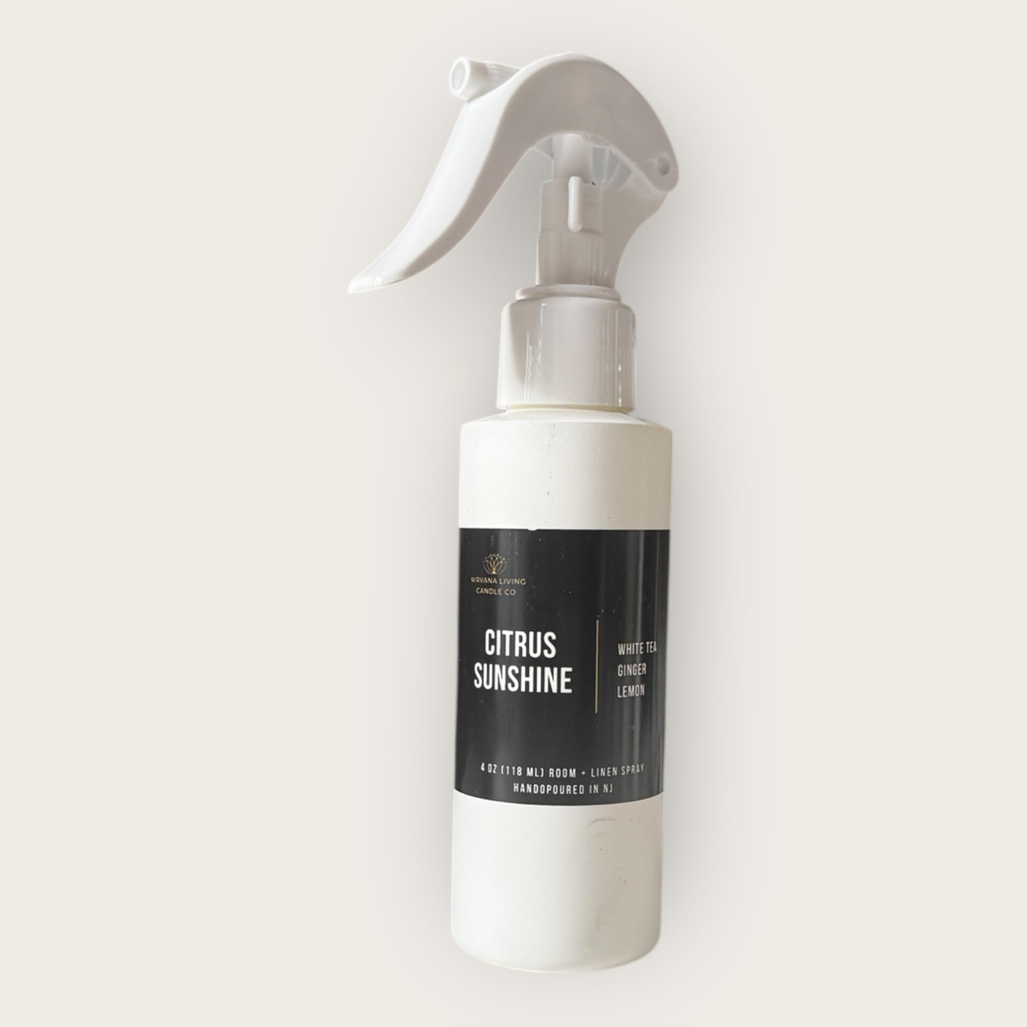 CITRUS SUNSHINE 4OZ ROOM & LINEN SPRAY – Nirvana Living Candle Co