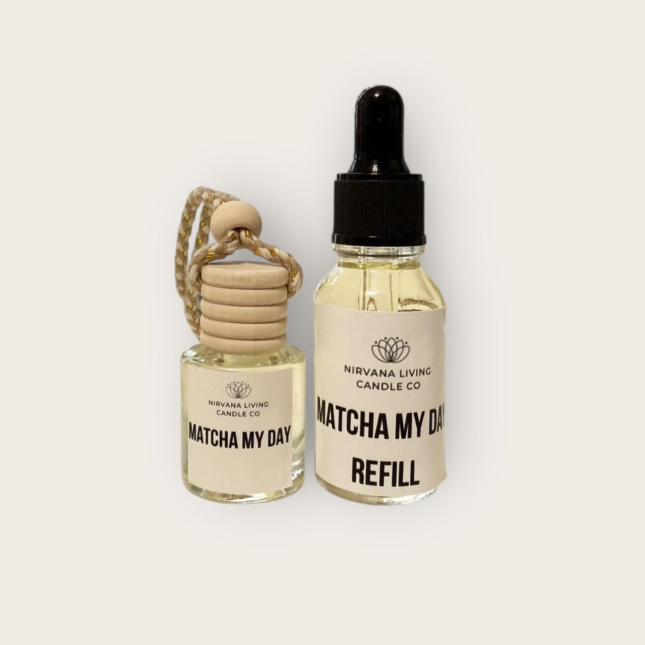 MATCHA MY DAY CAR DIFFUSER & REFILL