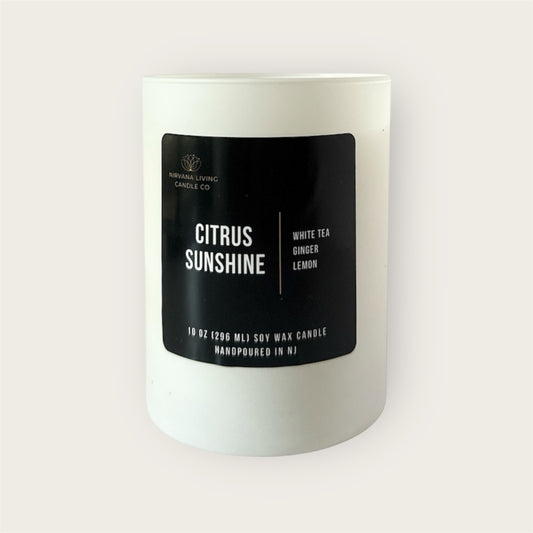 CITRUS SUNSHINE 10OZ CANDLE