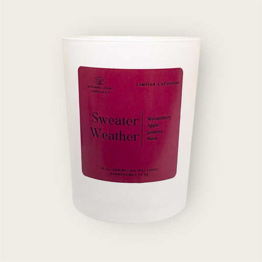 SWEATER WEATHER 10OZ CANDLE