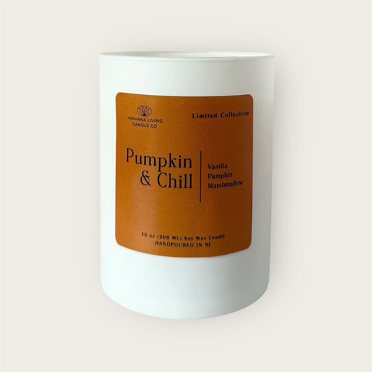 PUMPKIN & CHILL 10OZ CANDLE
