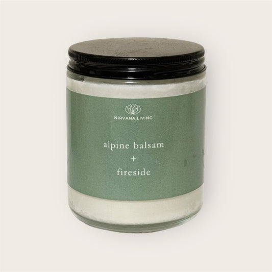 ALPINE BALSAM + FIRESIDE 7OZ CANDLE