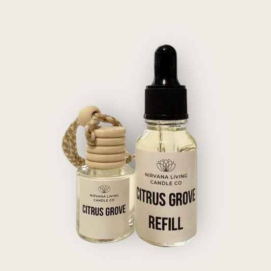 CITRUS GROVE CAR DIFFUSER & REFILL
